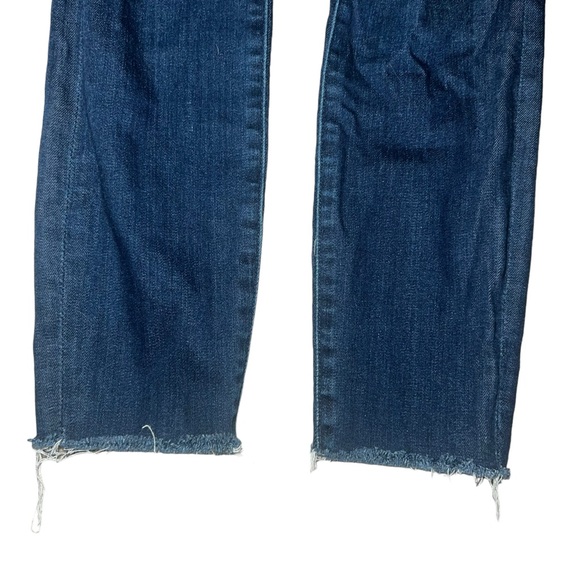 Mother Women's High Waisted Looker Ankle Fray Jeans In Tongue and Chic Size 25 - Picture 9 of 13